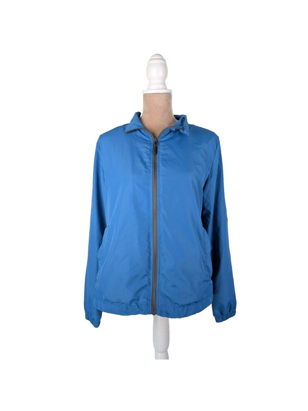 Little Donkey Andy Women's Small Blue Lightweight Mesh Lined Running Rain Jacket